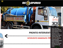Tablet Screenshot of ecospurgo-acireale.com
